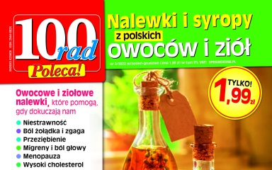 100 rad poleca – nalewki i syropy z polskich ziół i owoców