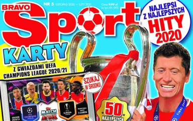 26 listopada w sprzedaży ukaże się wydanie „Bravo Sport”, podsumowujące wydarzenia sportowe 2020 roku