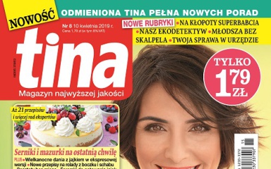 Nowa „Tina” z nowymi działami i layoutem