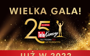 Tele Tydzień ogłasza nominacje i świętuje jubileusz 25-lecia plebiscytu Telekamery Tele Tygodnia.