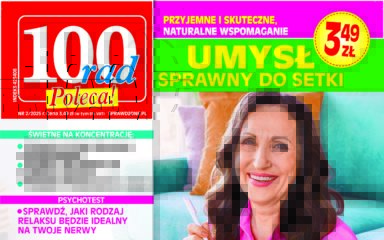 100 rad poleca „Umysł sprawny do setki”