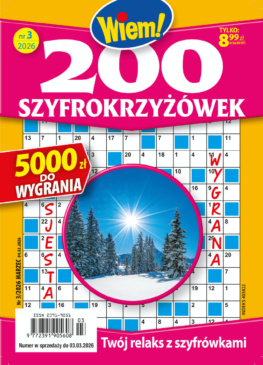 200 Szyfrokrzyzówek