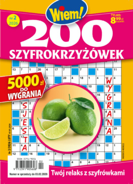 200 Szyfrokrzyzówek